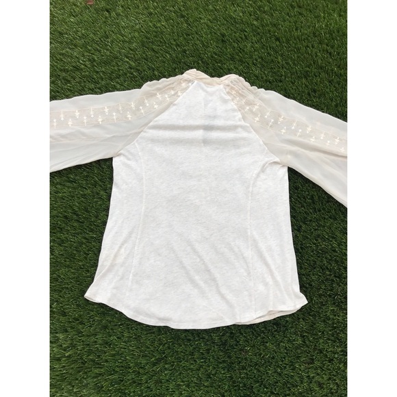 Anthropologie Victorian Cut-out Top - Picture 3 of 8